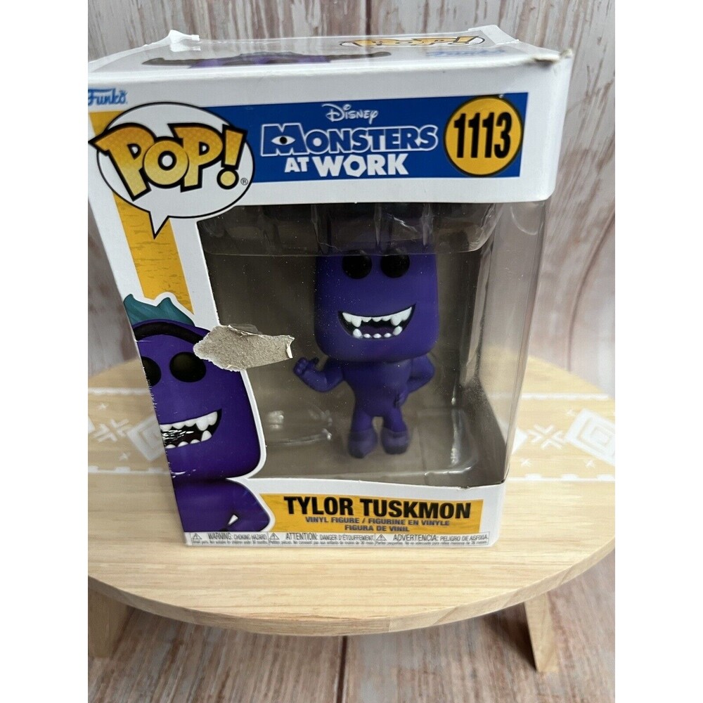 EUC Funko Pop! Vinyl: Disney - Tylor Tuskmon #1113 With Original Box